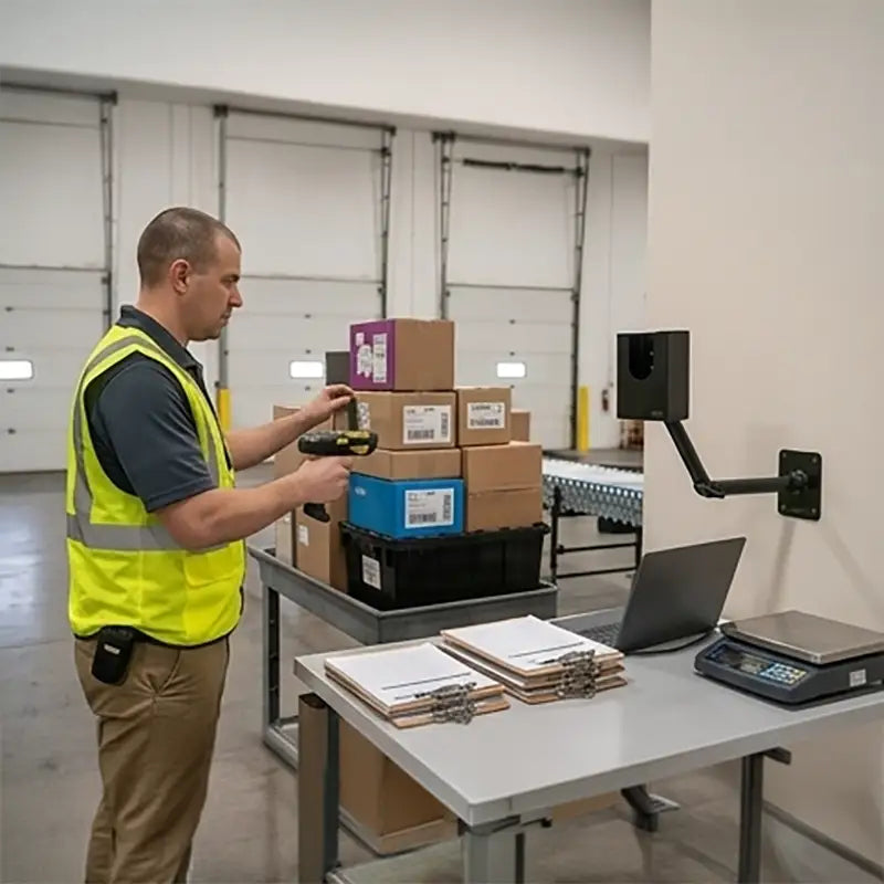 Build Janam Scan Stations Around Shared Work Areas