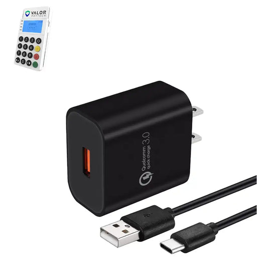 Wall Charger for Valor Paytech RCKT Mobile POS