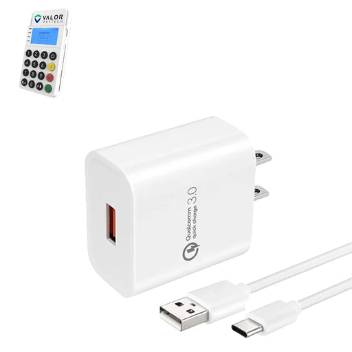 Wall Charger for Valor Paytech RCKT Mobile POS