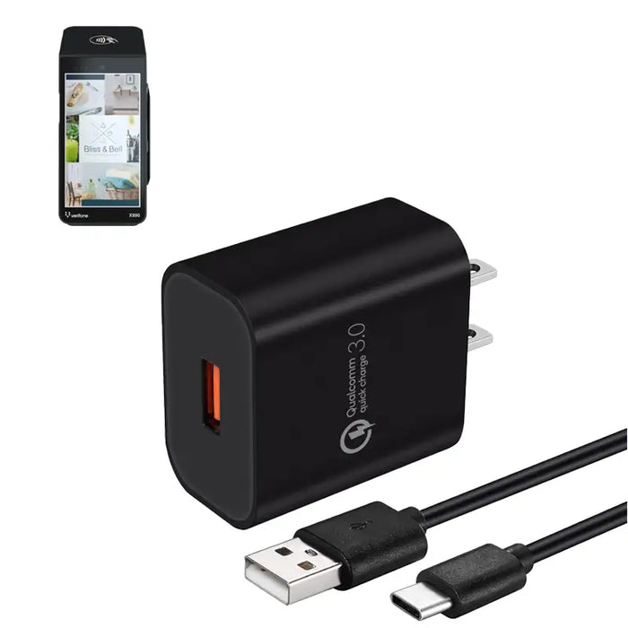 Wall Charger for Verifone X990 Smart Device