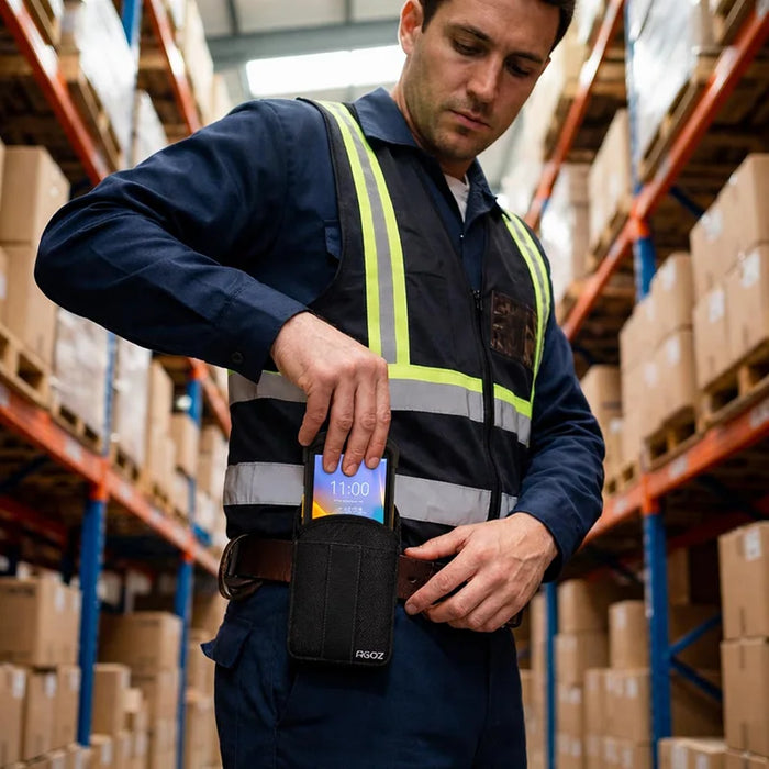 Zebra TC58 Mobile Computer Holster with Military-Grade  Belt Clip & Loop | Agoz