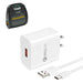 Zebra ZQ320/Plus Printer Charging Cable and Wall Adapter