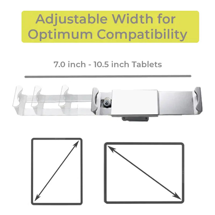 Heavy-Duty Countertop Tablet Stand for Elo I-Series 2.0 10" - High-Profile