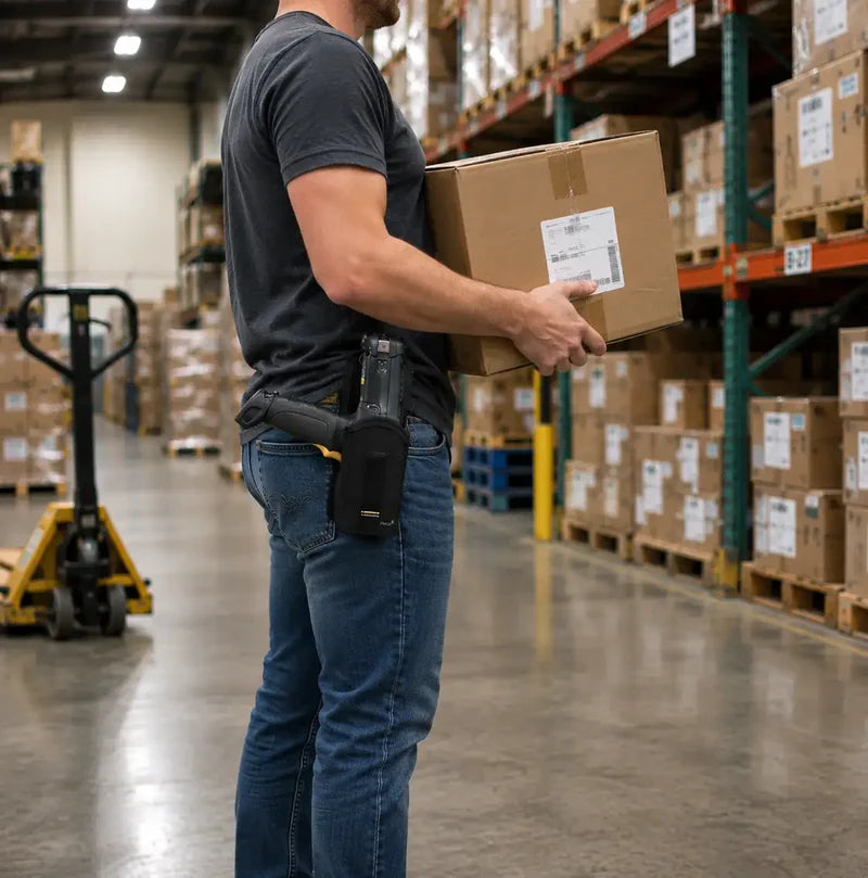 Standardize Rugged Belt Carry for Janam Scanner Workflows