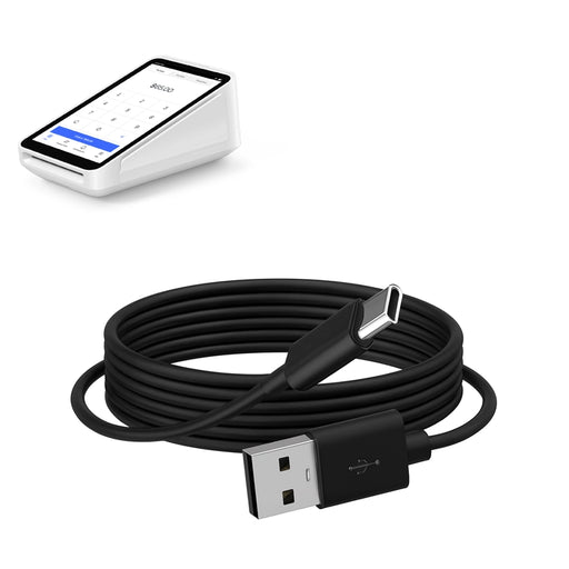 USB-A to USB-C Charging Cable for Square Terminal POS