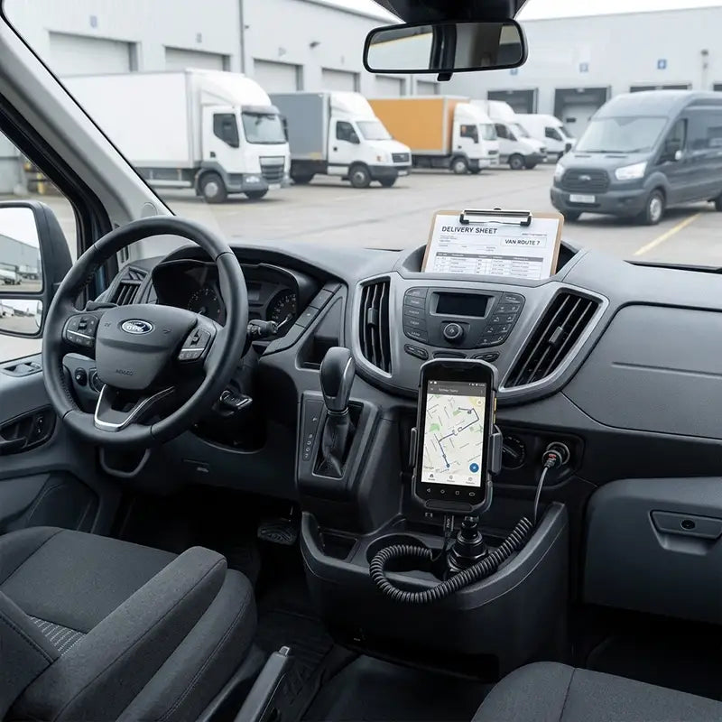 Fit and Function for Unitech Barcode Scanner Vehicle Adapter