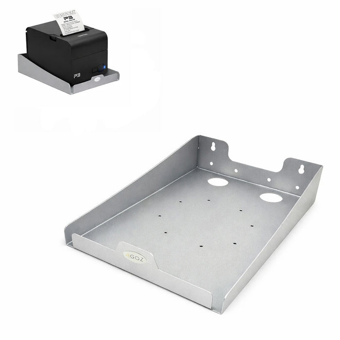 Stainless Steel Wall Mounted Shelf for Custom Retail Printer - AgozTech