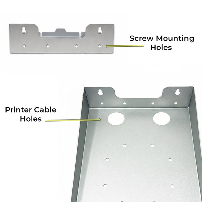 Wall Mount Shelf for Star Micronics Kitchen Receipt Printer