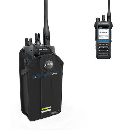Rugged Motorola APX N50 Radio Holster with Belt Clip