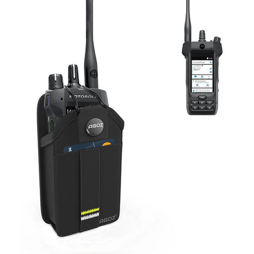Rugged Motorola APX N70 Radio Holster with Belt Clip