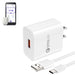 Wall Charger Adapter with USB-A to C Cable for Omnipod 5