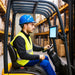 Industrial vehicle mount for Honeywell EDA10A tablet