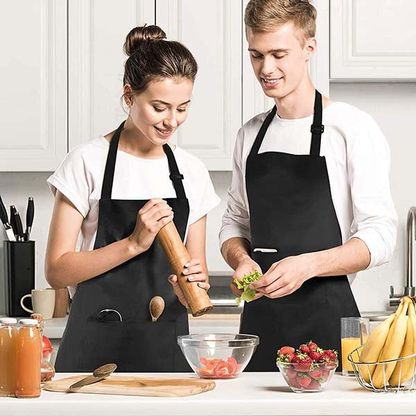 Durable 3-Pocket Bib Apron for Ingenico POS Use
