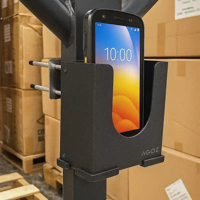 Zebra TC27 Metal Barcode Scanner Holder for Forklift