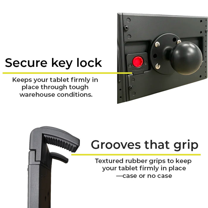 AGOZ Samsung Galaxy Tab Active5 Pro Forklift Tablet Mount Holder