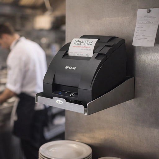 Wall Mounted Epson TM-T88VI Kitchen Printer Shelf