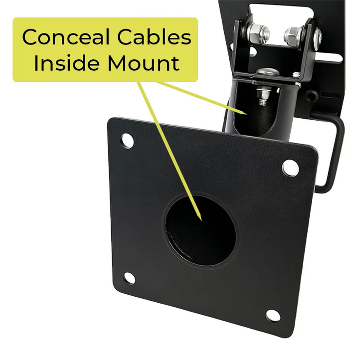 Sturdy Metal POS Wall Mount Swivel Holder for Ingenico Axium DX8000