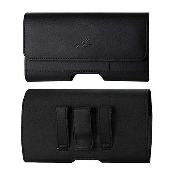 OnePlus 9 Pro Leather Holster with Belt Clip and Card Holder